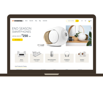 Home Appliances website