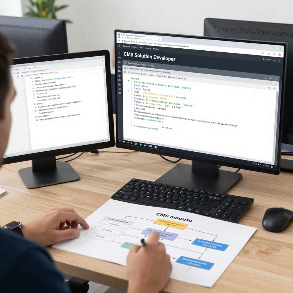 Cms solution developer
